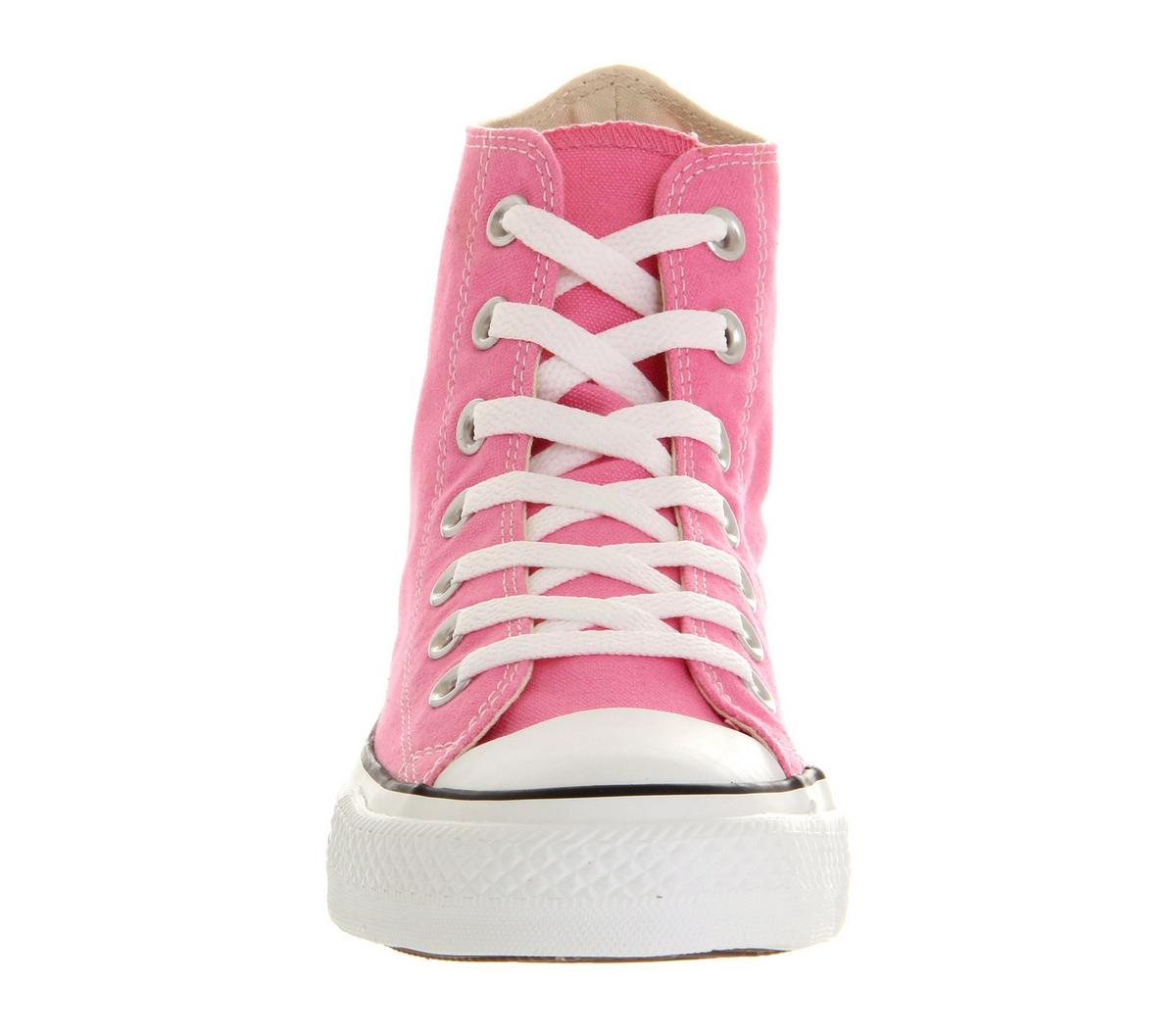 Converse Converse All Star Hi Converse Converse All Star Hi Pink Canvas