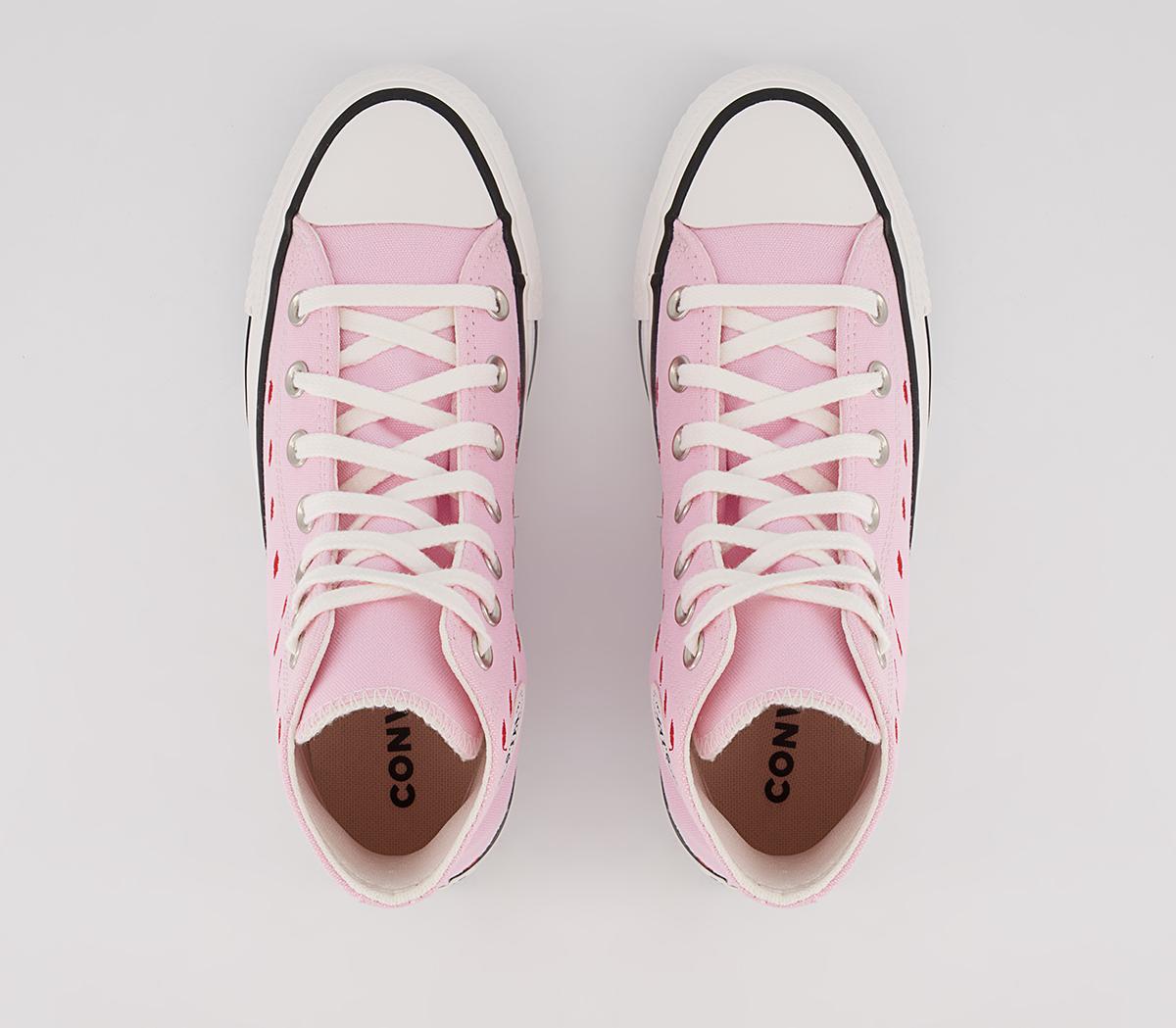 Converse Converse All Star Hi Trainers Converse Converse All Star Hi Trainers Cherry Blossom White