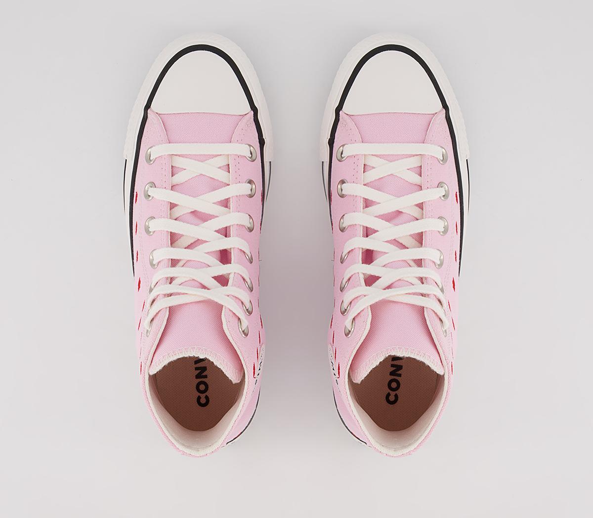 Converse Converse All Star Hi Trainers Cherry Blossom White - Women's ...