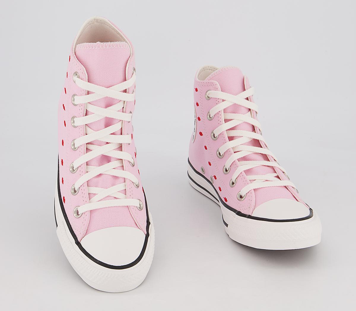 Converse Converse All Star Hi Trainers Converse Converse All Star Hi Trainers Cherry Blossom White