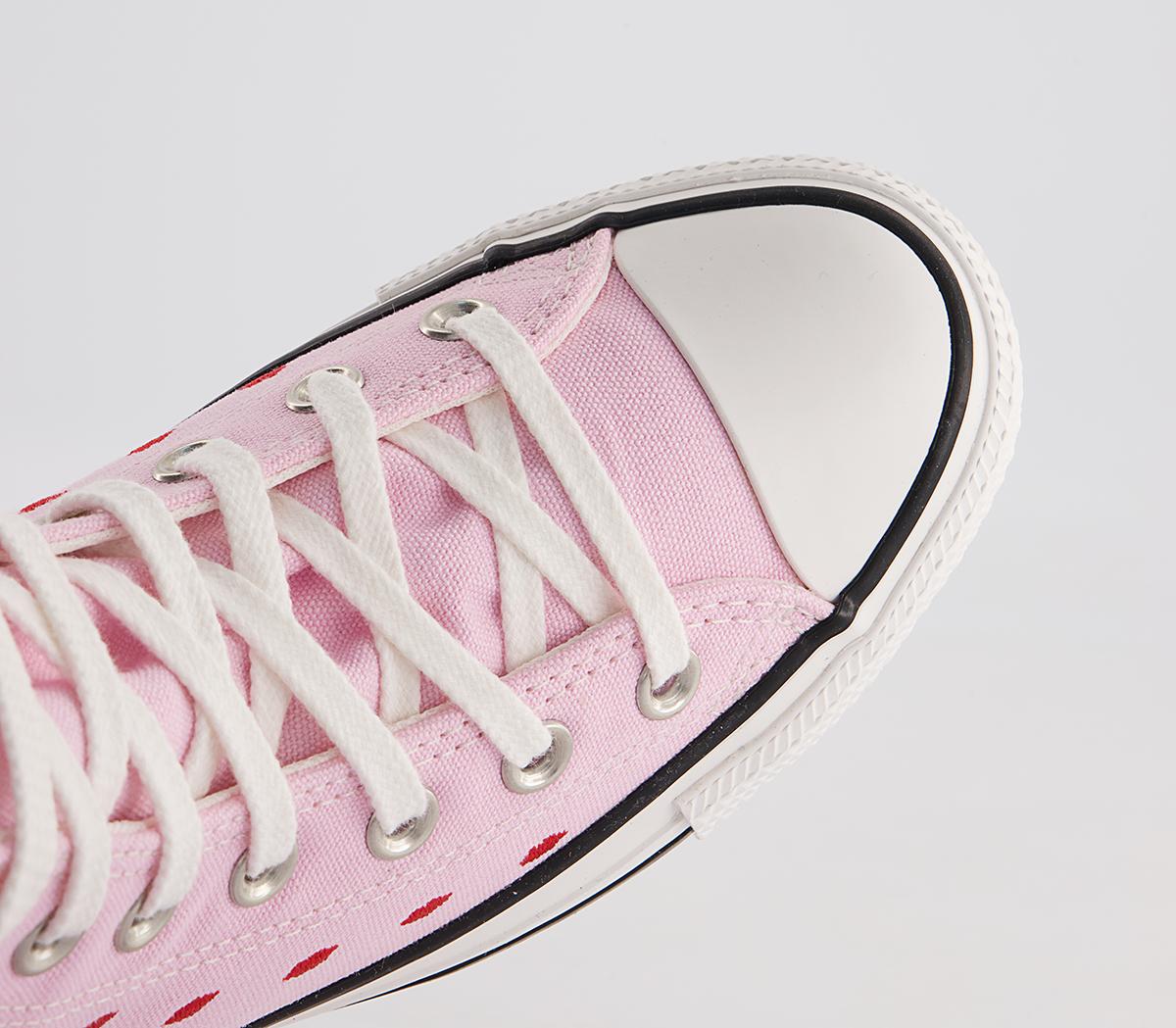 Converse Converse All Star Hi Trainers Converse Converse All Star Hi Trainers Cherry Blossom White