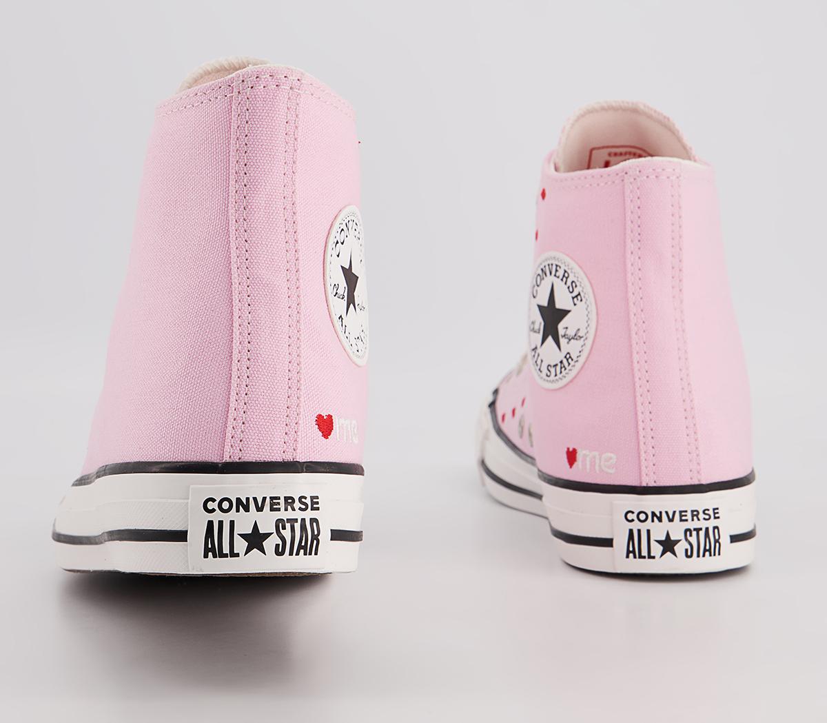 Converse Converse All Star Hi Trainers Converse Converse All Star Hi Trainers Cherry Blossom White