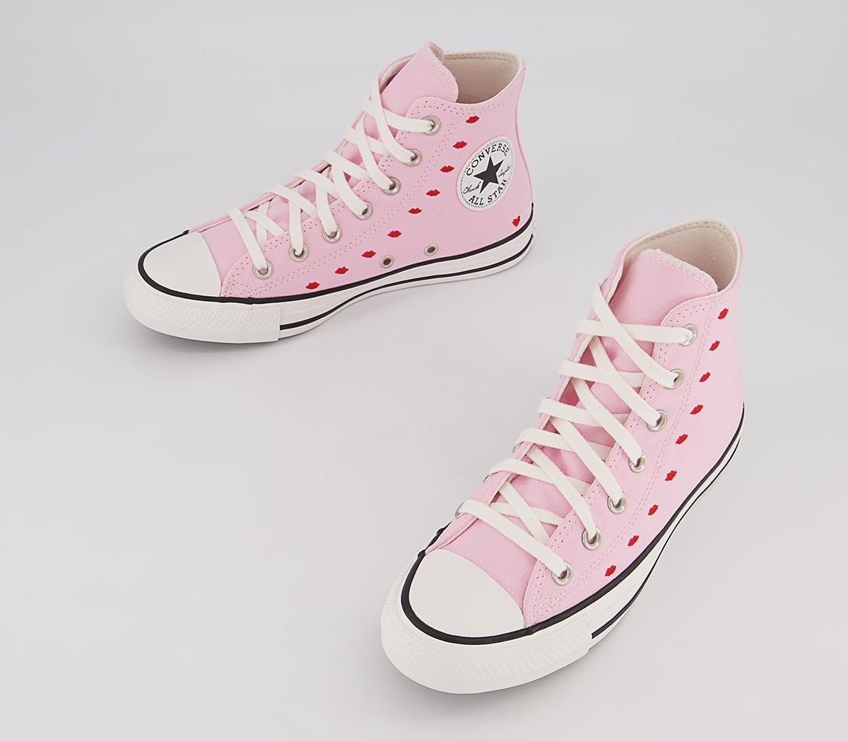 Converse Converse All Star Hi Trainers Converse Converse All Star Hi Trainers Cherry Blossom White