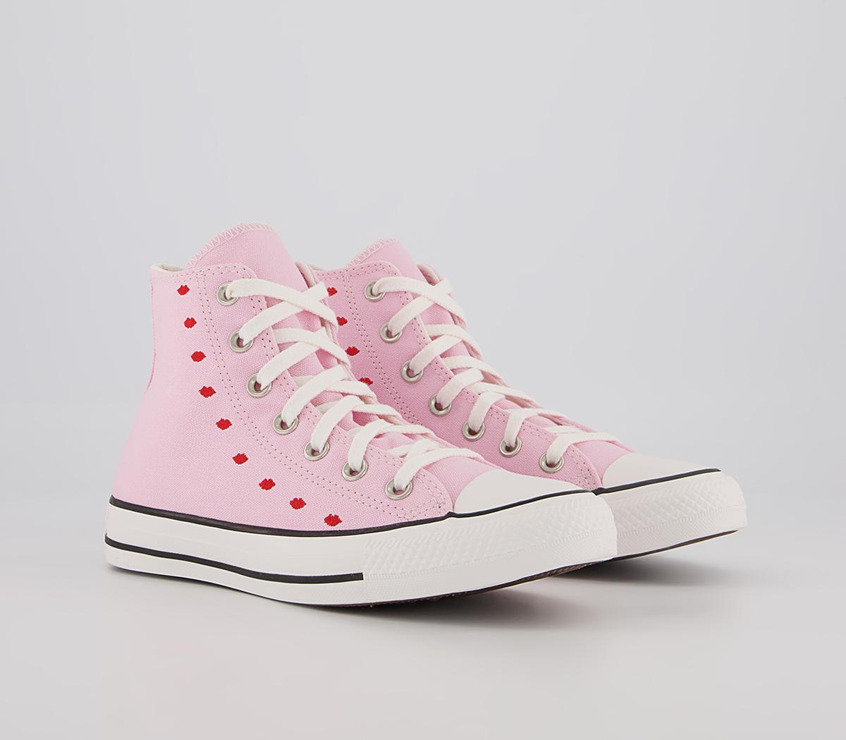 Converse Converse All Star Hi Trainers Converse Converse All Star Hi Trainers Cherry Blossom White