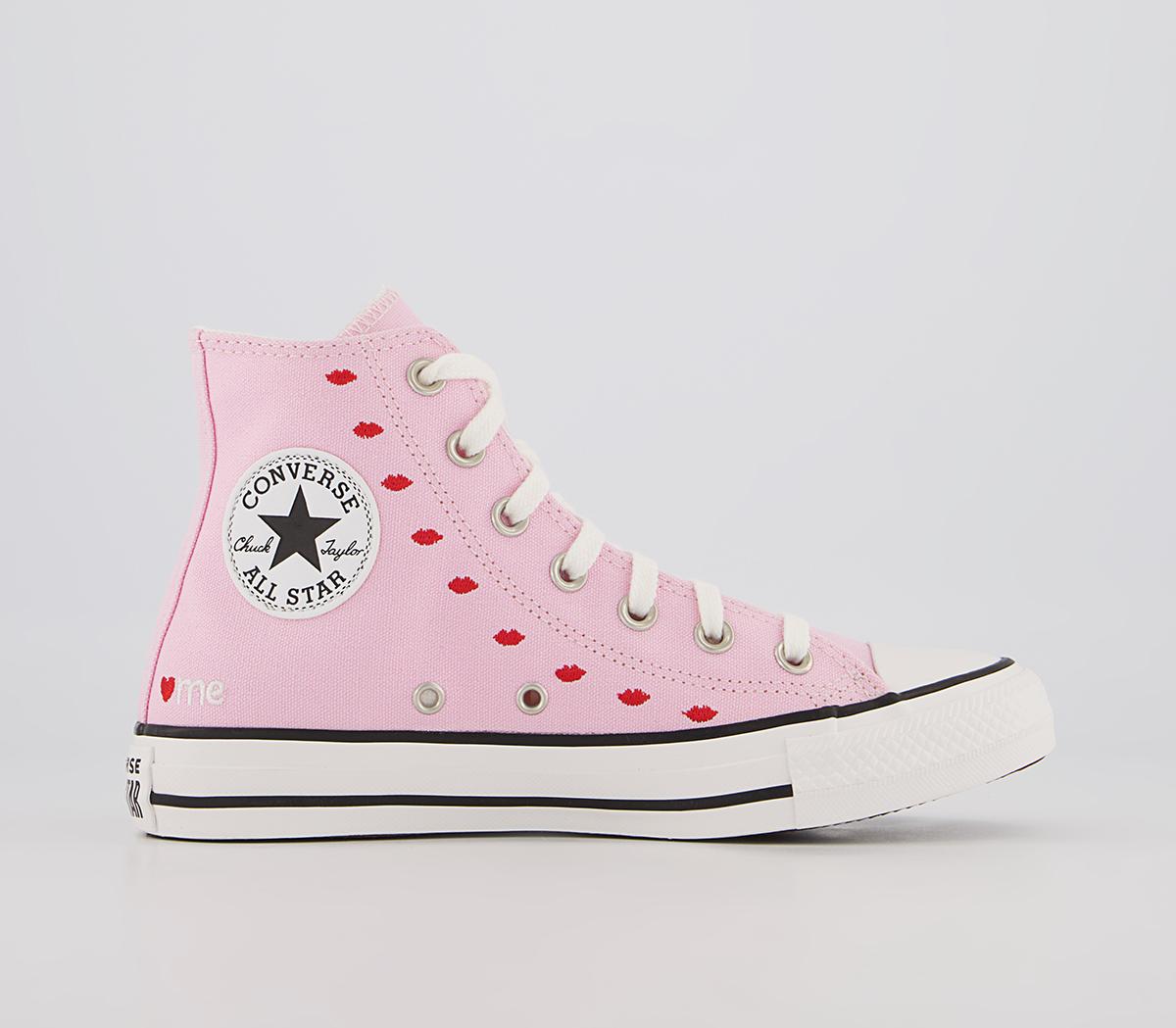 Converse Converse All Star Hi Trainers Converse Converse All Star Hi Trainers Cherry Blossom White