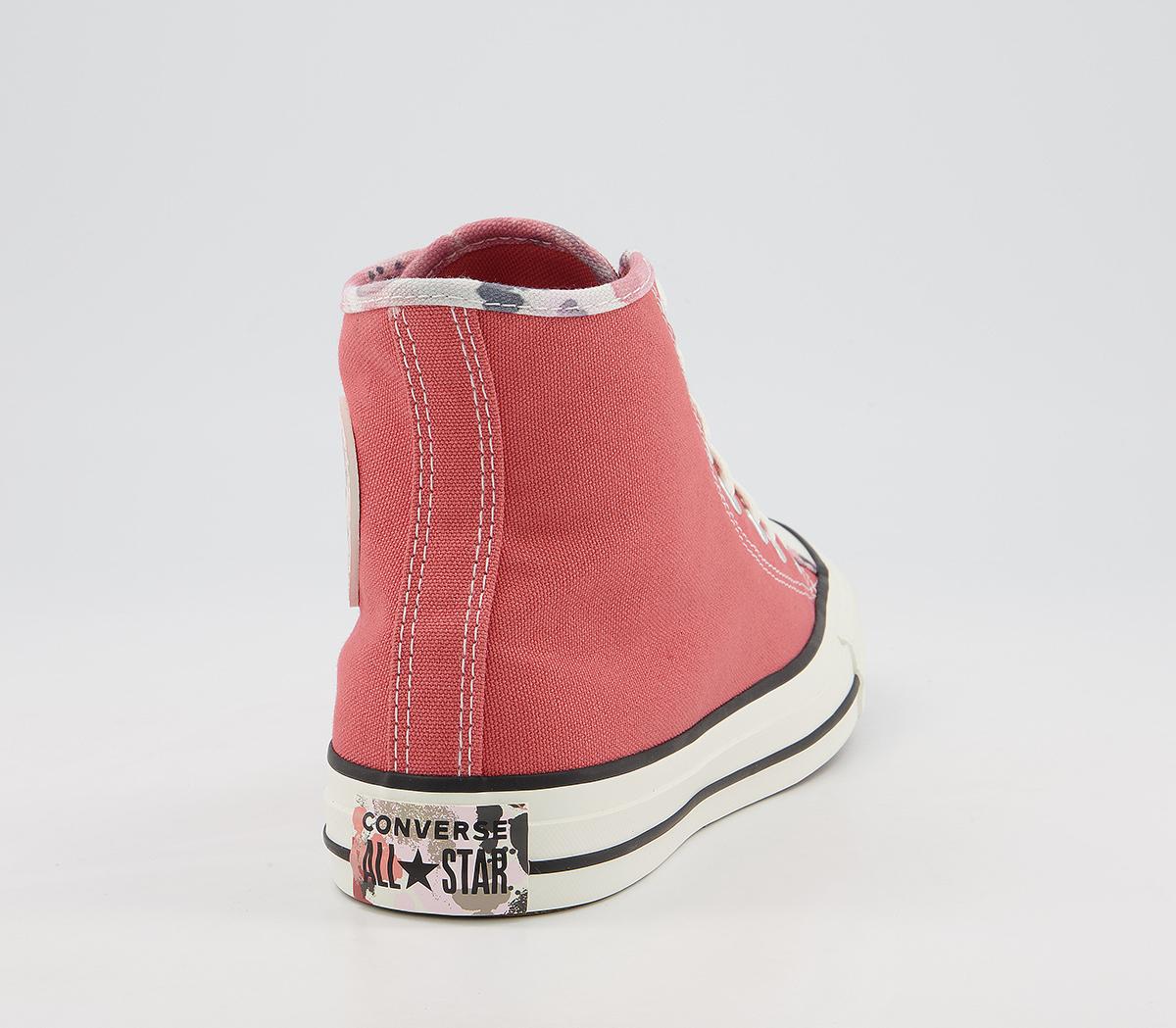 Converse Converse All Star Hi Trainers Converse Converse All Star Hi Trainers Terracotta Pink Egret Black