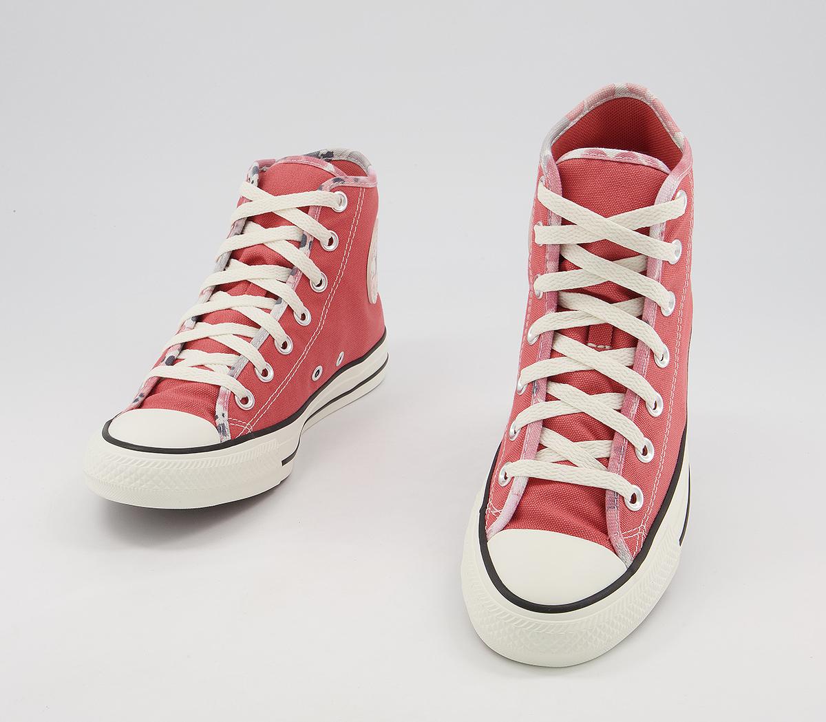 Converse Converse All Star Hi Trainers Converse Converse All Star Hi Trainers Terracotta Pink Egret Black