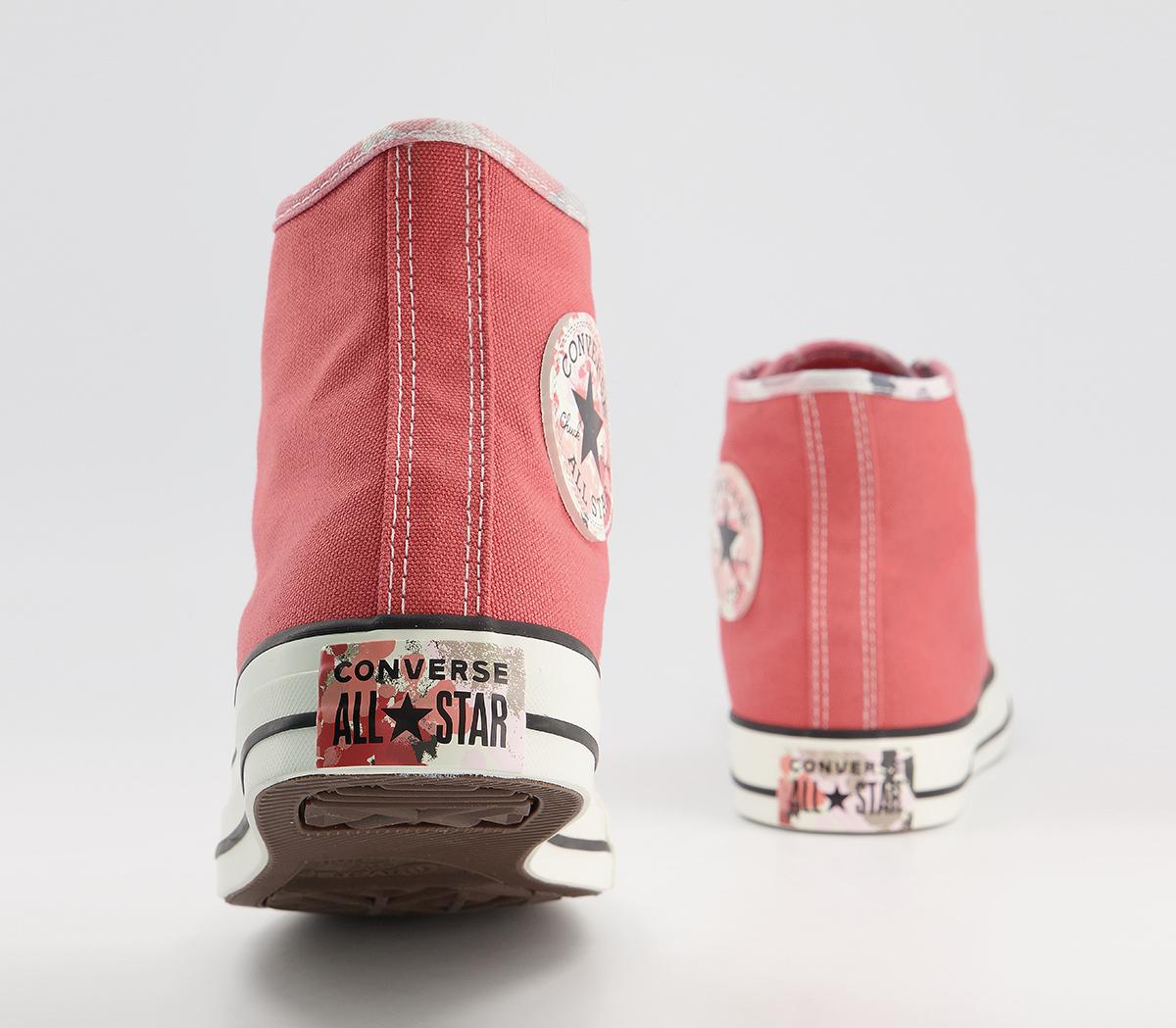 Converse Converse All Star Hi Trainers Converse Converse All Star Hi Trainers Terracotta Pink Egret Black