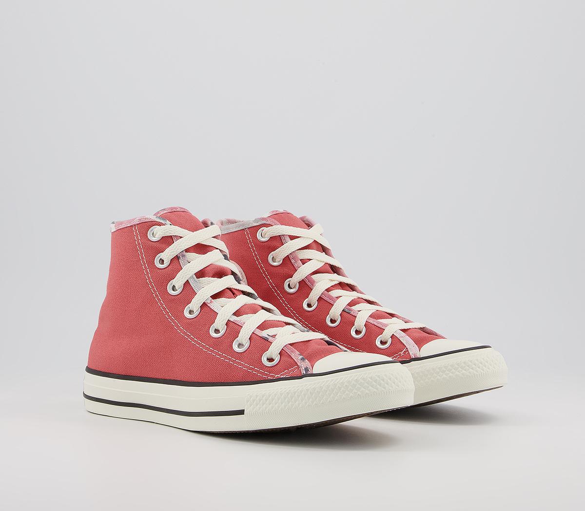 Converse Converse All Star Hi Trainers Converse Converse All Star Hi Trainers Terracotta Pink Egret Black