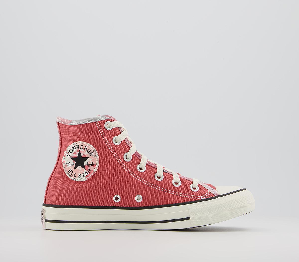 Stonewashed hot sale red converse