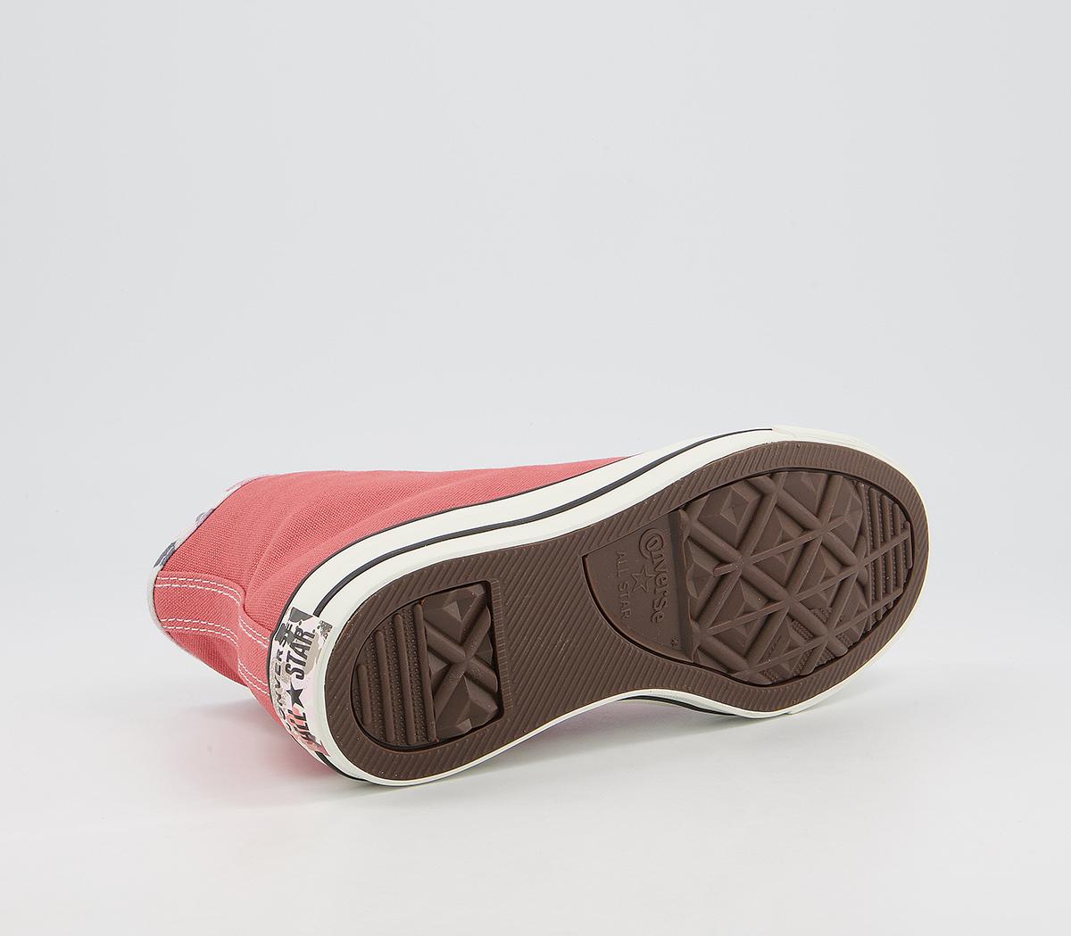 Converse Converse All Star Hi Trainers Converse Converse All Star Hi Trainers Terracotta Pink Egret Black