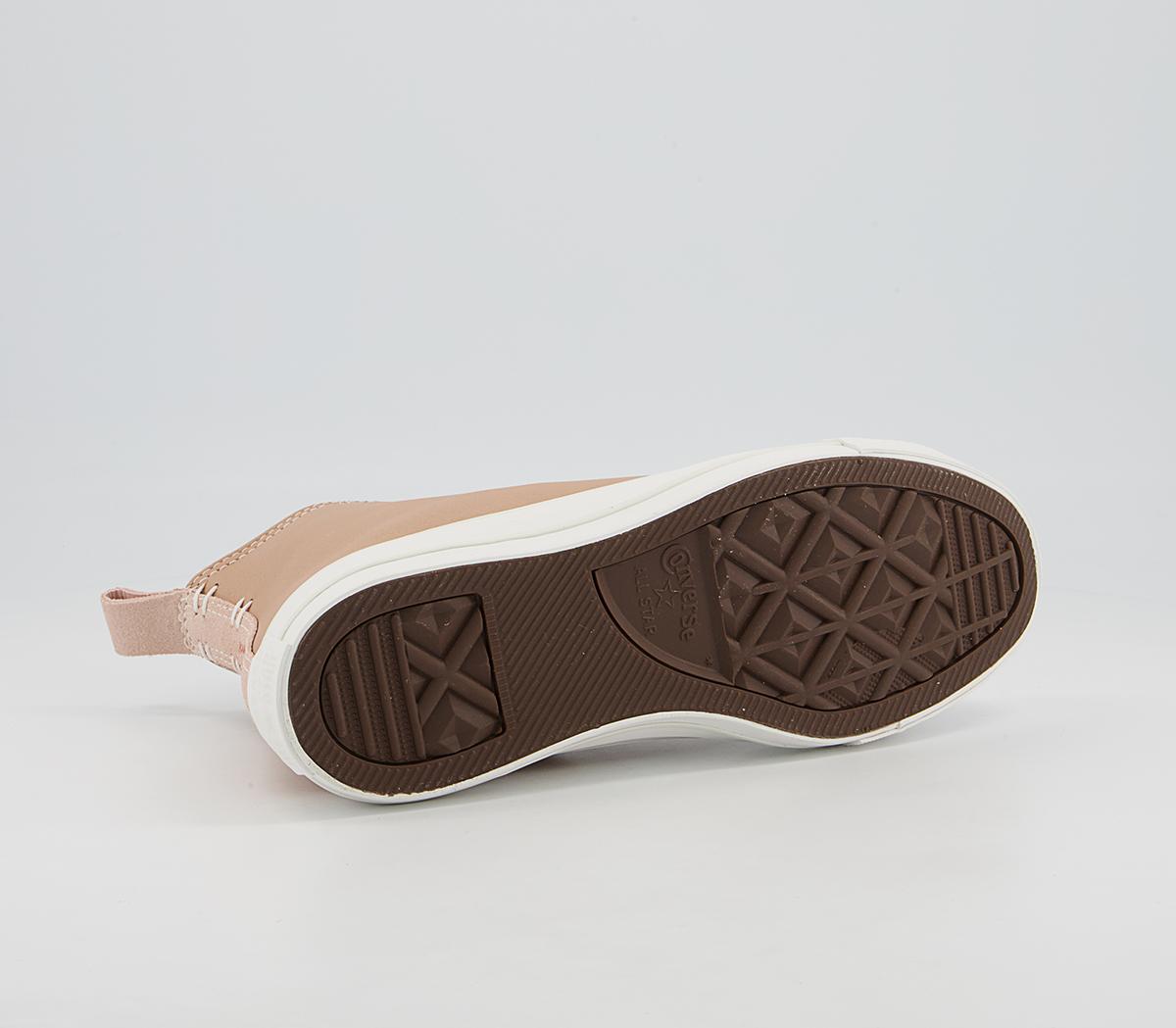 Converse Converse All Star Hi Trainers Converse Converse All Star Hi Trainers Champagne Tan Dusk Pink Vintage White