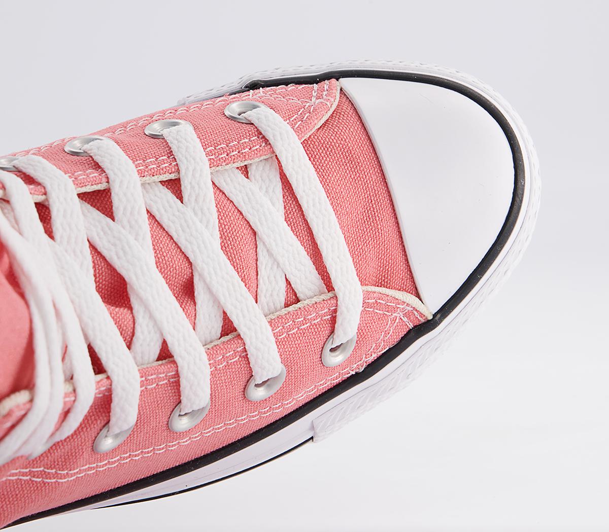 Converse Converse All Star Hi Trainers Converse Converse All Star Hi Trainers Pink Taffy