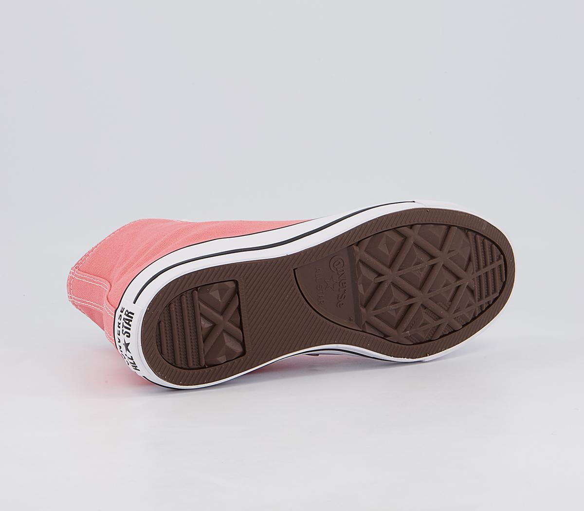 Converse Converse All Star Hi Trainers Converse Converse All Star Hi Trainers Pink Taffy