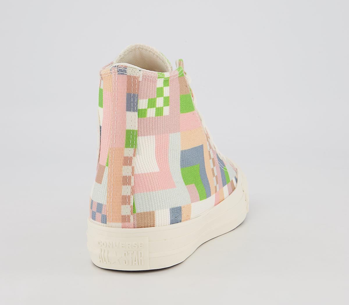 ConverseConverse All Star Hi Trainers ConverseConverse All Star Hi TrainersEgret Pink Clay Indigo Oxide