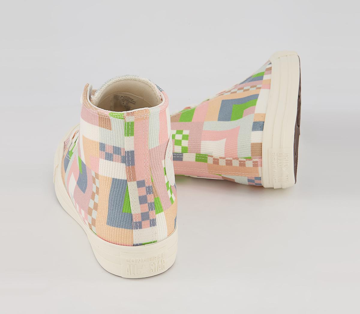 ConverseConverse All Star Hi Trainers ConverseConverse All Star Hi TrainersEgret Pink Clay Indigo Oxide