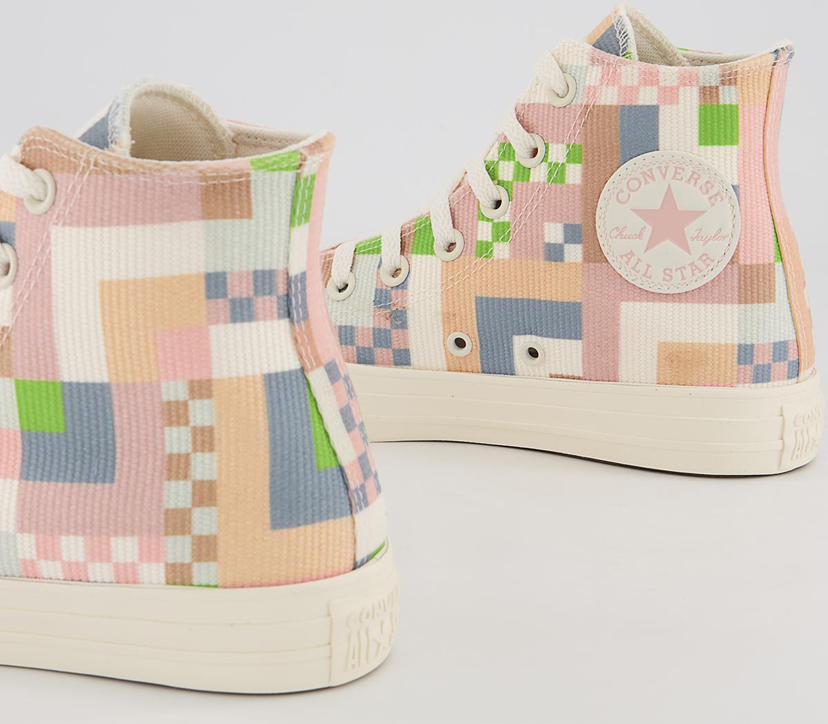 ConverseConverse All Star Hi Trainers ConverseConverse All Star Hi TrainersEgret Pink Clay Indigo Oxide