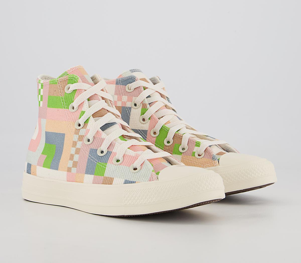 ConverseConverse All Star Hi Trainers ConverseConverse All Star Hi TrainersEgret Pink Clay Indigo Oxide