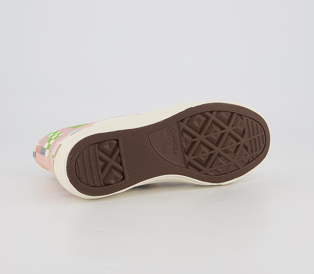 ConverseConverse All Star Hi Trainers ConverseConverse All Star Hi TrainersEgret Pink Clay Indigo Oxide