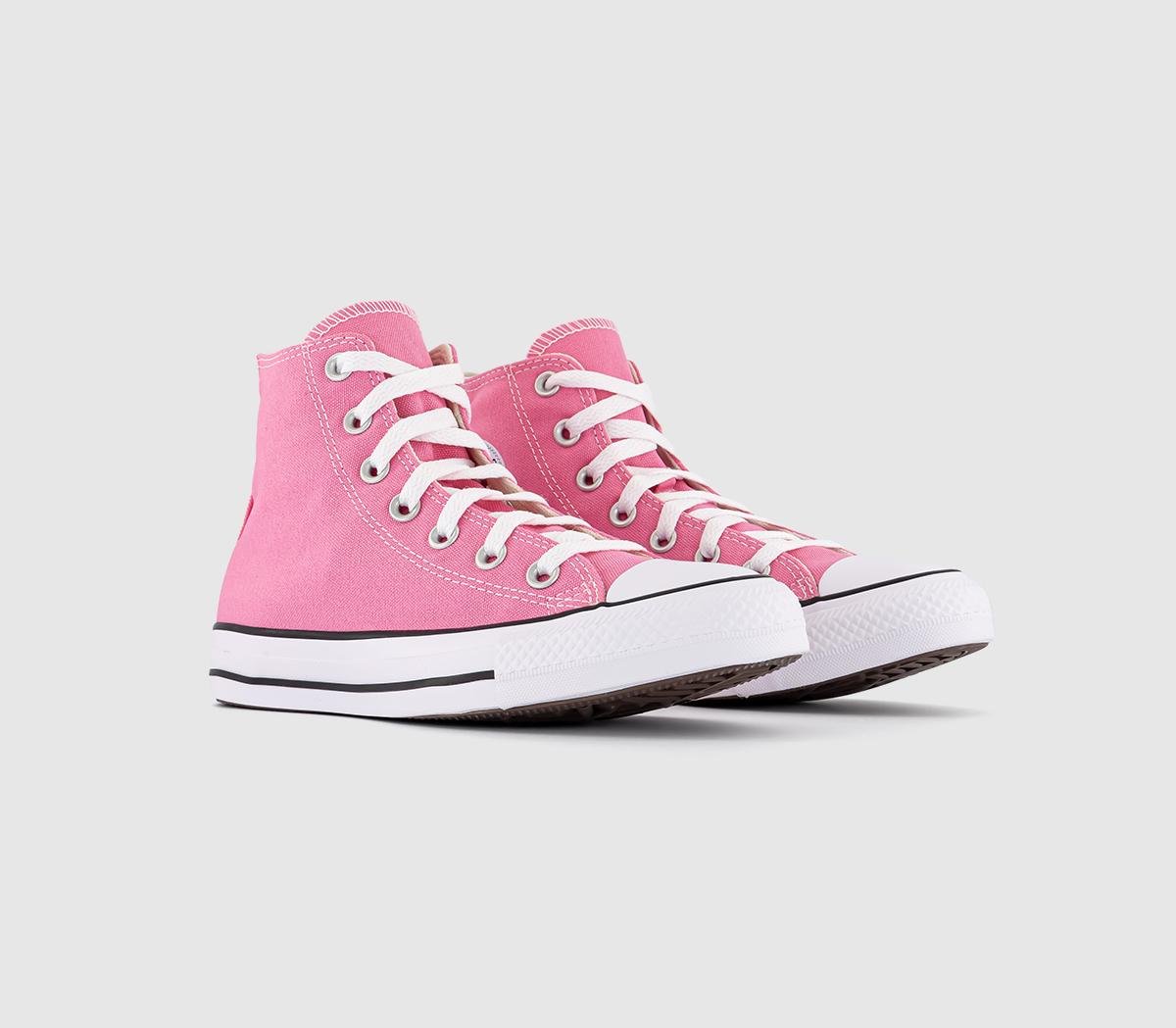Converse Womens All Star Hi Trainers Oops Pink, 7