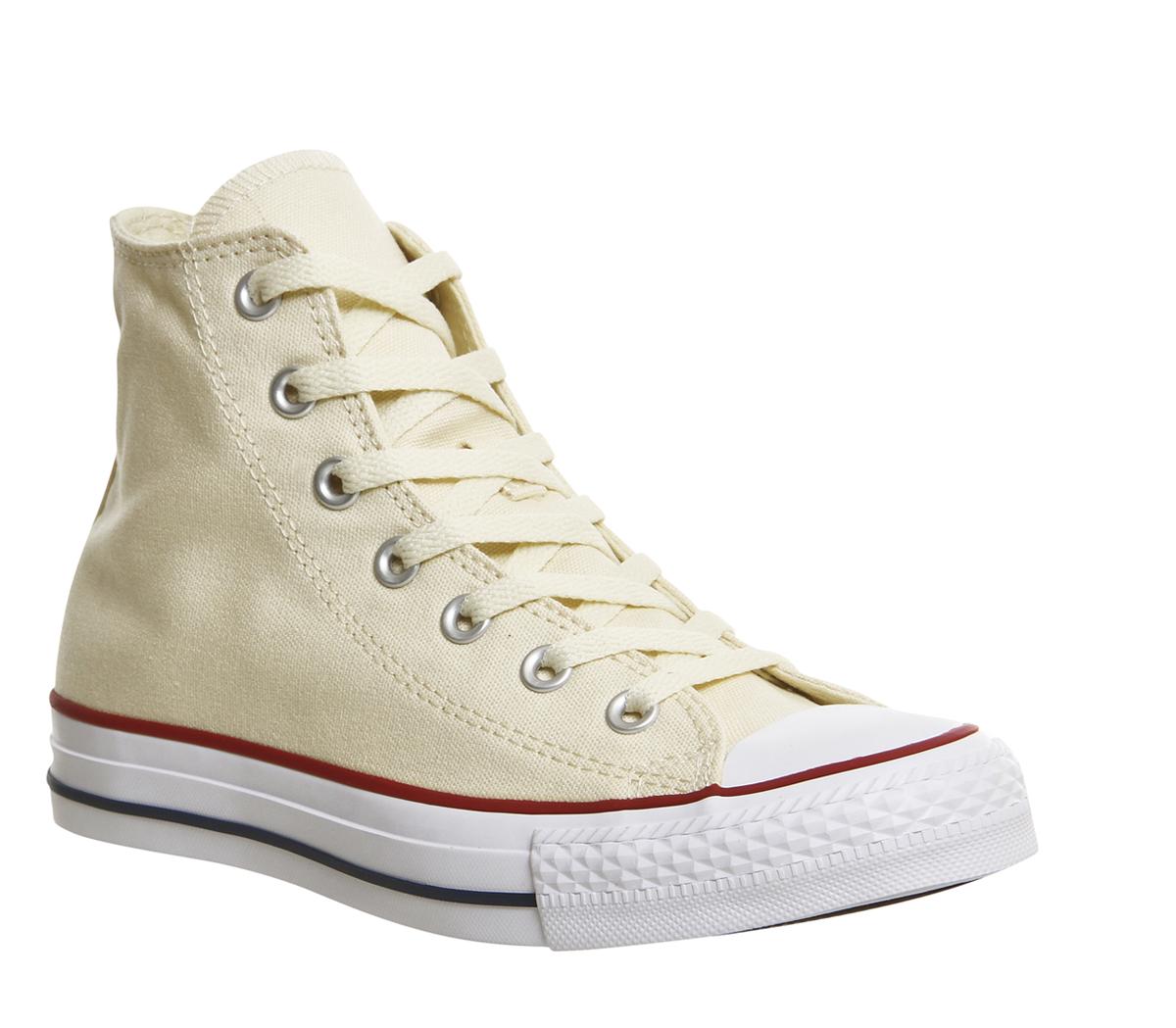 Converse all star hi shop ecru