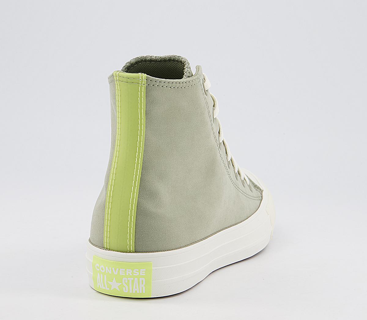 Converse Converse All Star Hi Trainers Converse Converse All Star Hi Trainers Light Field Surplus Zitron Egret