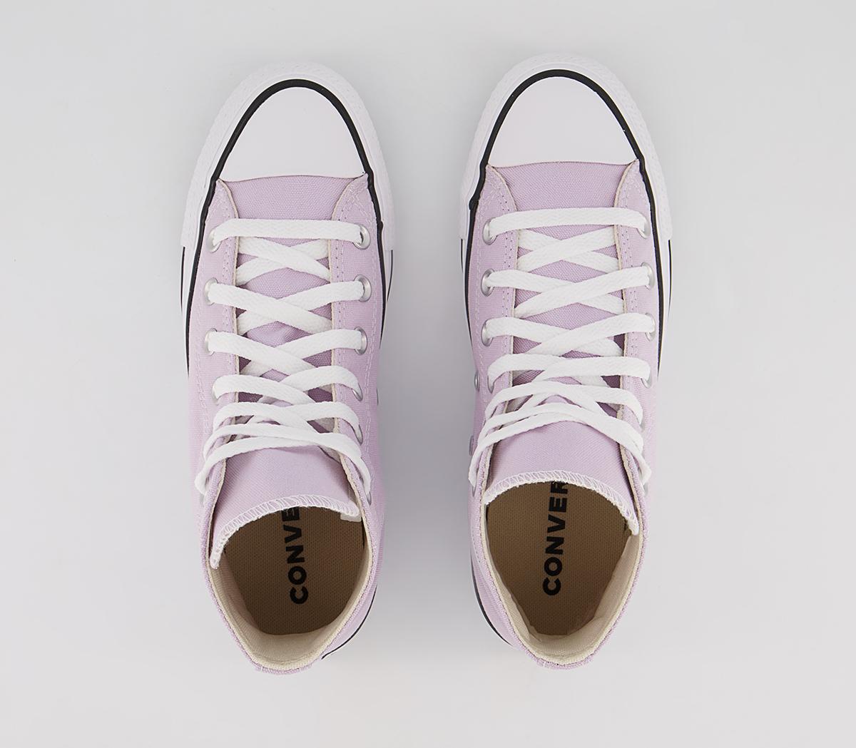 Converse Converse All Star Hi Trainers Converse Converse All Star Hi Trainers Pale Amethyst