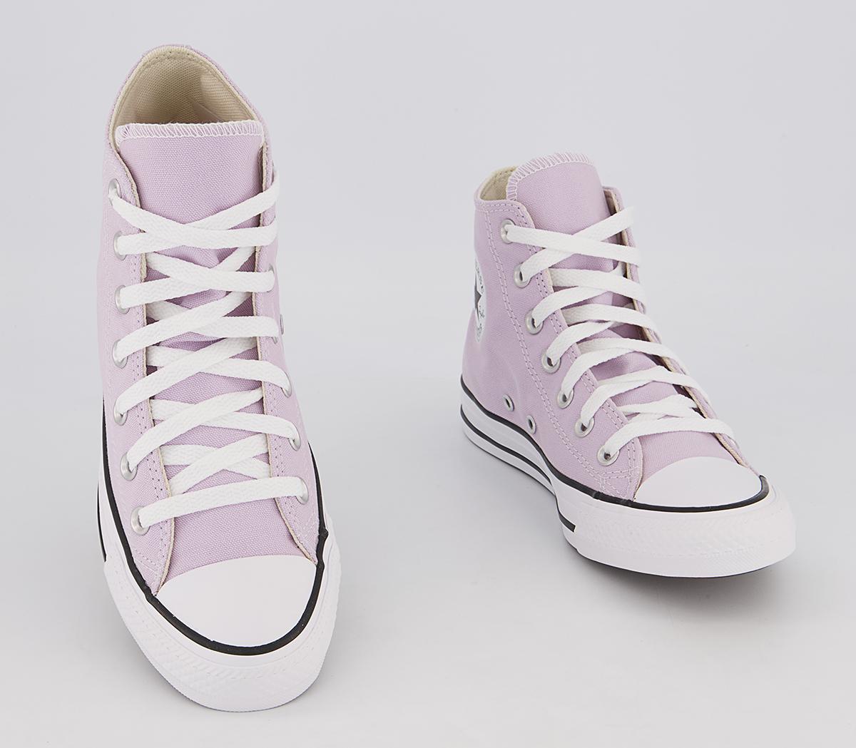 Converse Converse All Star Hi Trainers Converse Converse All Star Hi Trainers Pale Amethyst