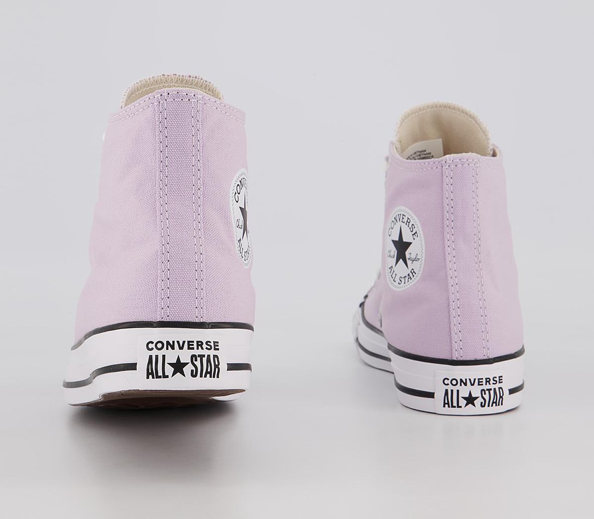 Converse Converse All Star Hi Trainers Converse Converse All Star Hi Trainers Pale Amethyst