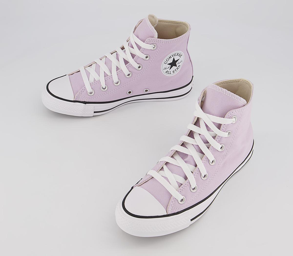 Converse Converse All Star Hi Trainers Converse Converse All Star Hi Trainers Pale Amethyst
