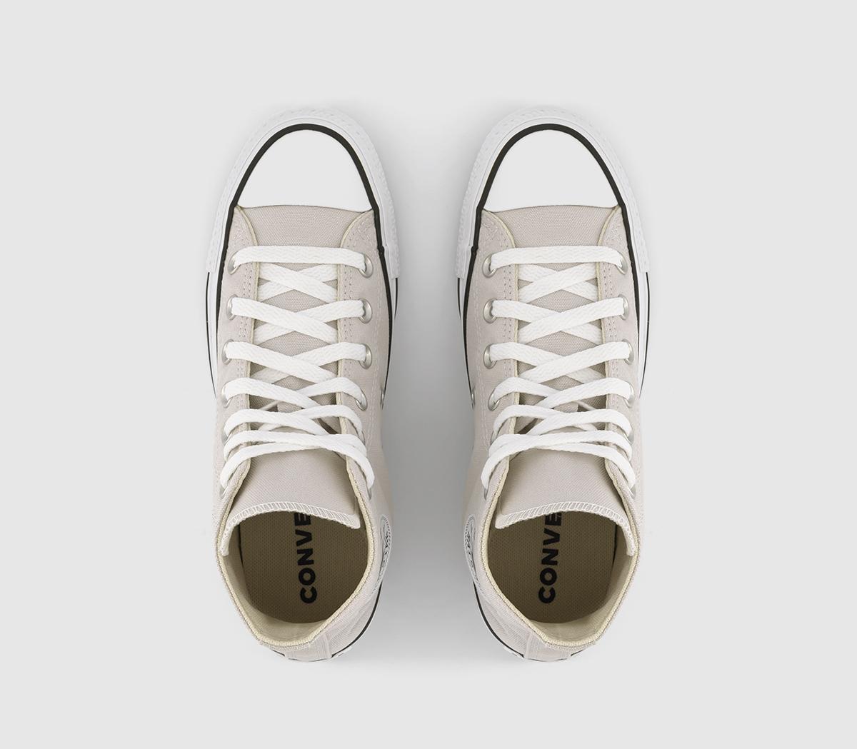 ConverseConverse All Star Hi Trainers Pale Putty White Black