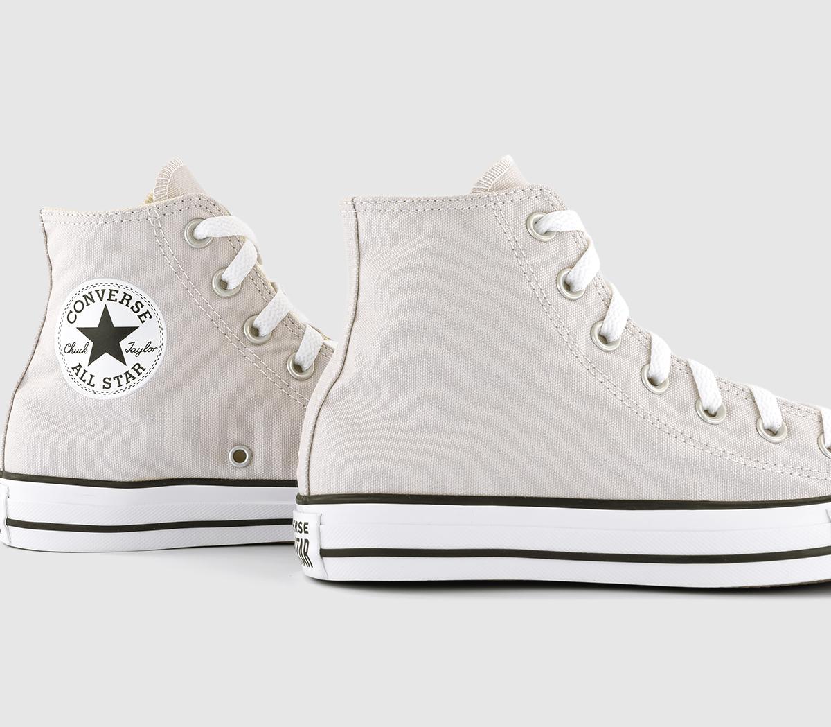 ConverseConverse All Star Hi Trainers Pale Putty White Black