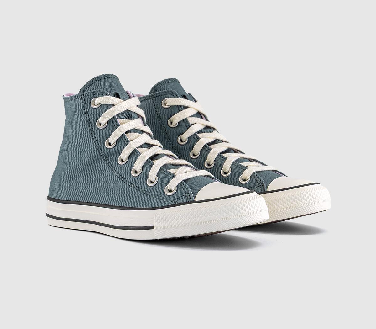 ConverseConverse All Star Hi TrainersMineral Brew Egret Deep Bordeaux