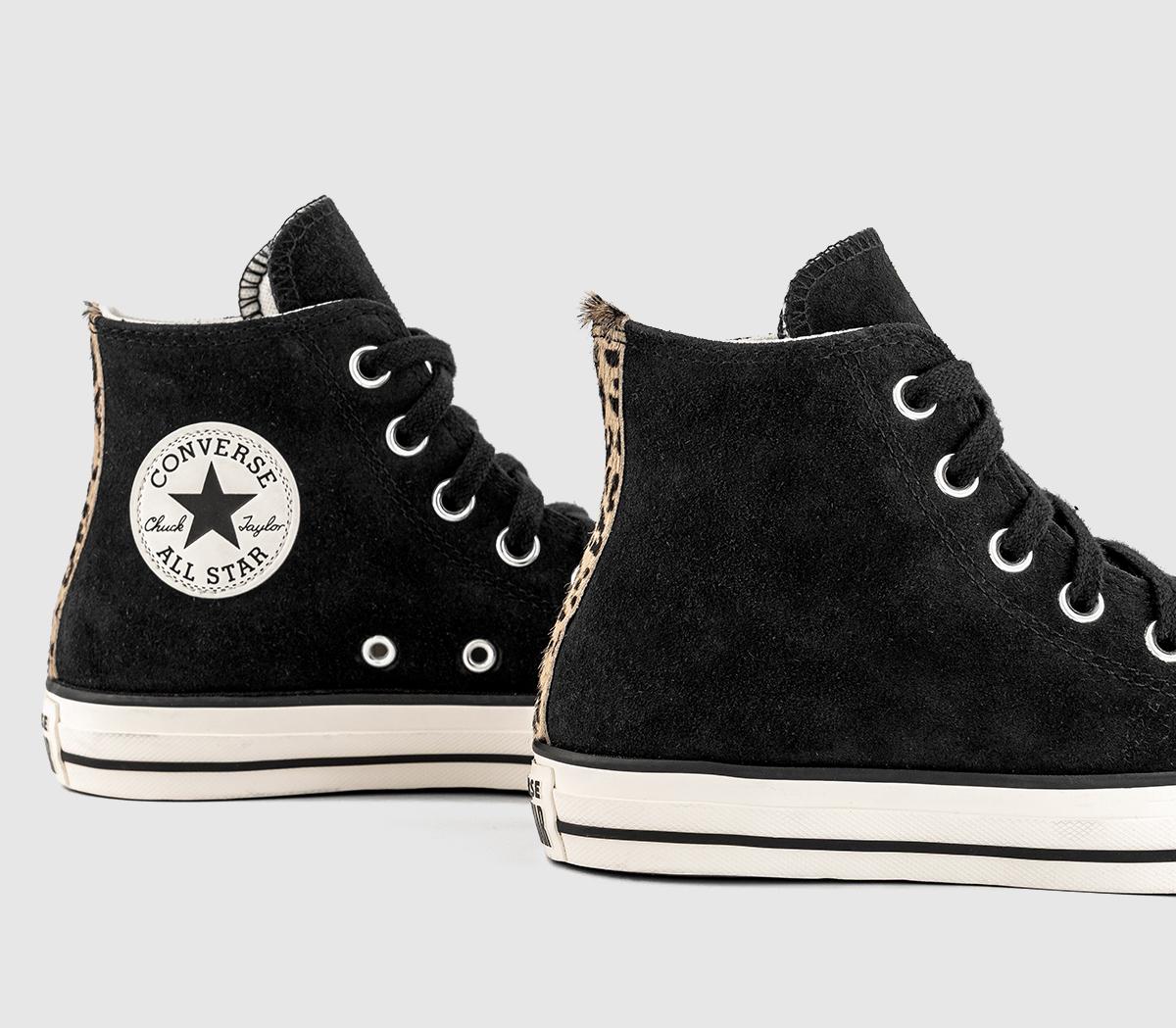 ConverseConverse All Star Hi TrainersLeopard Egret Black