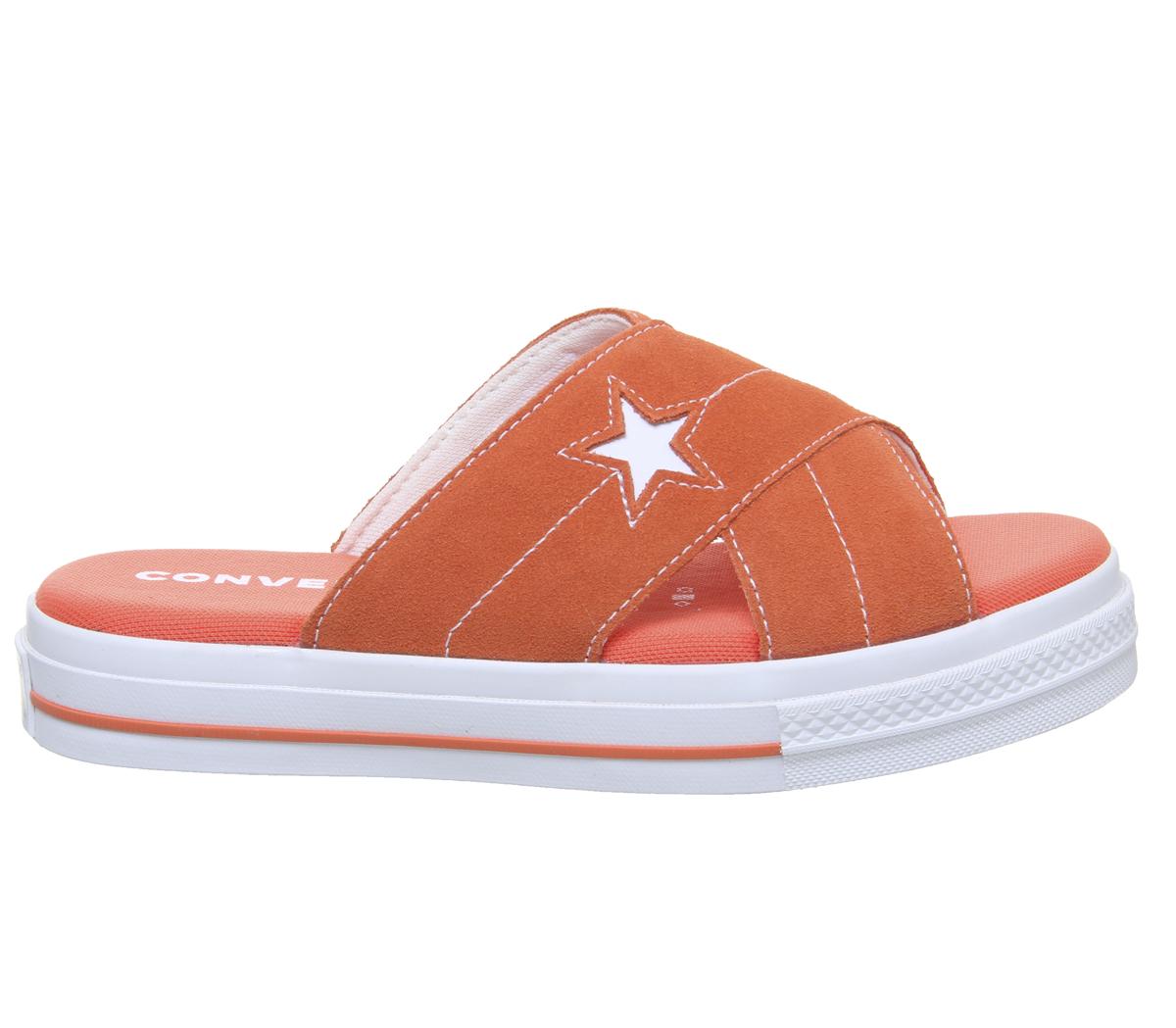 ConverseConverse One Star SandalTurf Orange Egret White