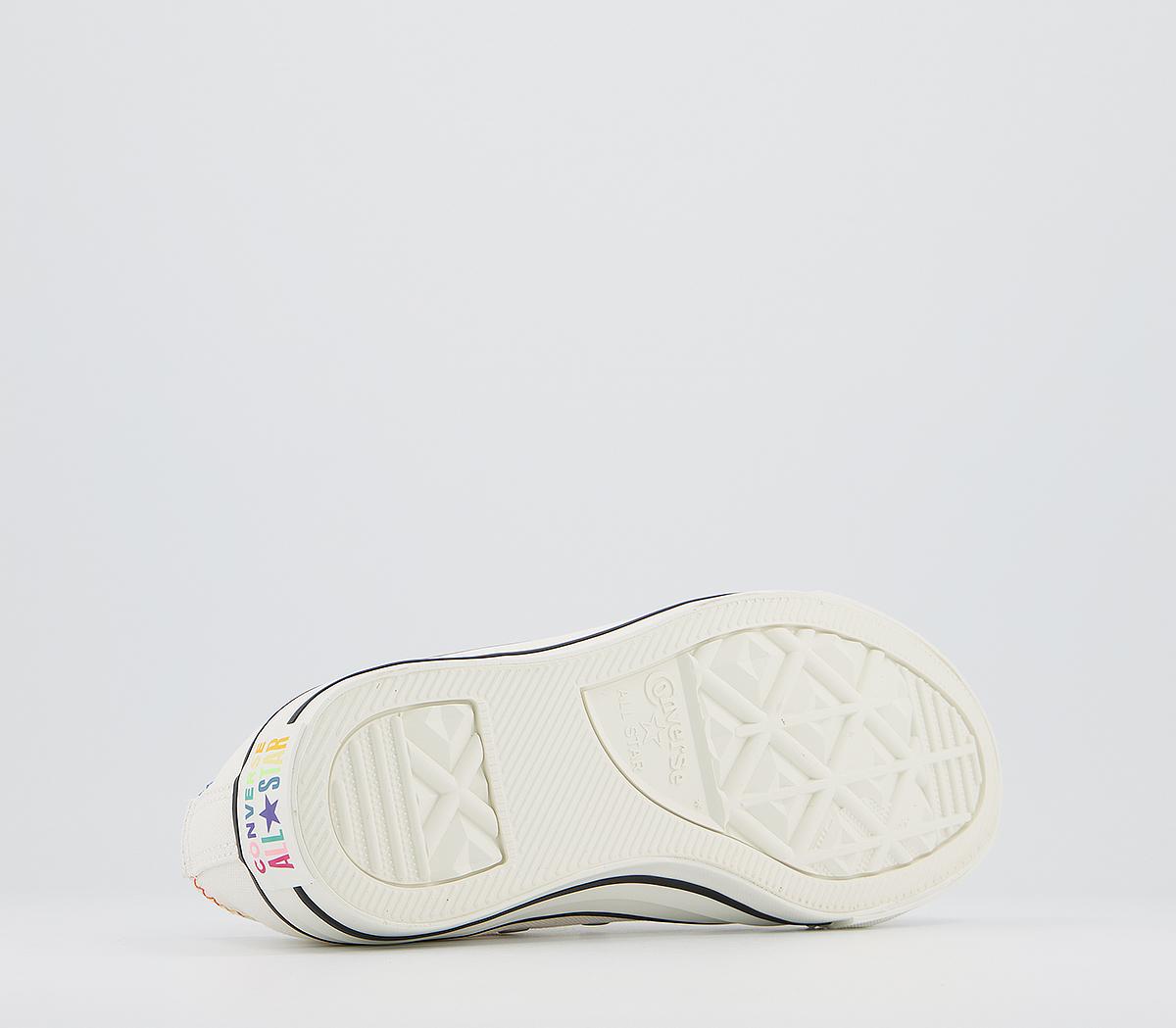 Converse Converse All Star Low Trainers Converse Converse All Star Low Trainers Egret Multi Black Zig Zag Stitch Exclusive