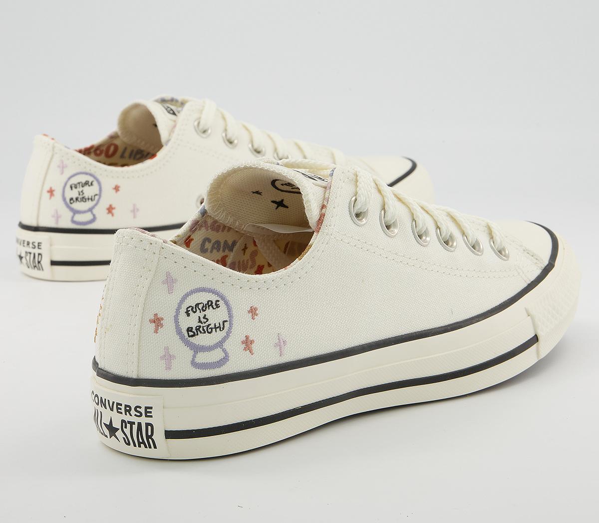 Converse All Star Low Trainers Converse All Star Low Trainers Egret Mystic World