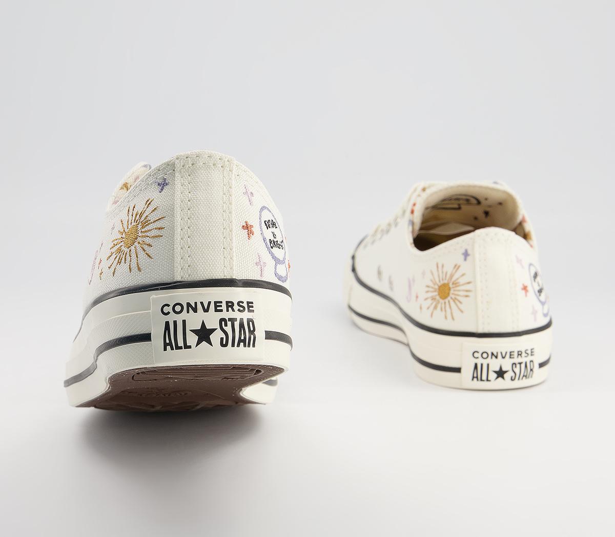 Converse All Star Low Trainers Converse All Star Low Trainers Egret Mystic World