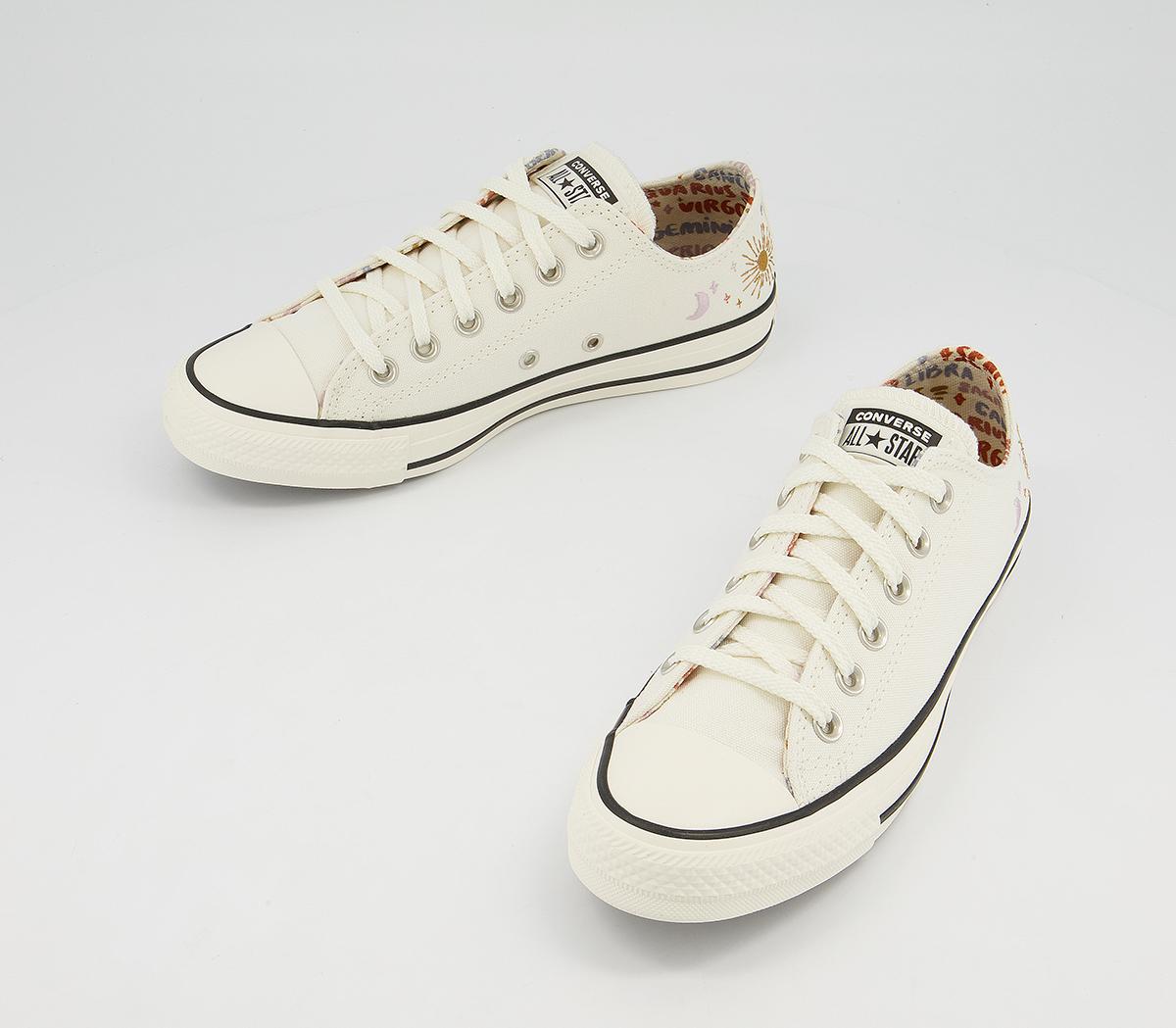 Converse All Star Low Trainers Converse All Star Low Trainers Egret Mystic World