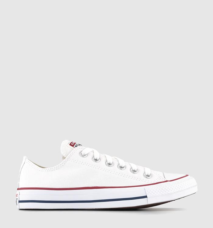 Converse All Star Low Trainers White Canvas