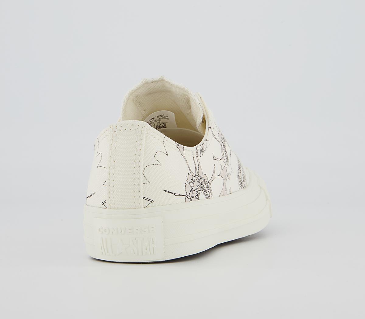 Converse Converse All Star Low Trainers Converse Converse All Star Low Trainers White Floral
