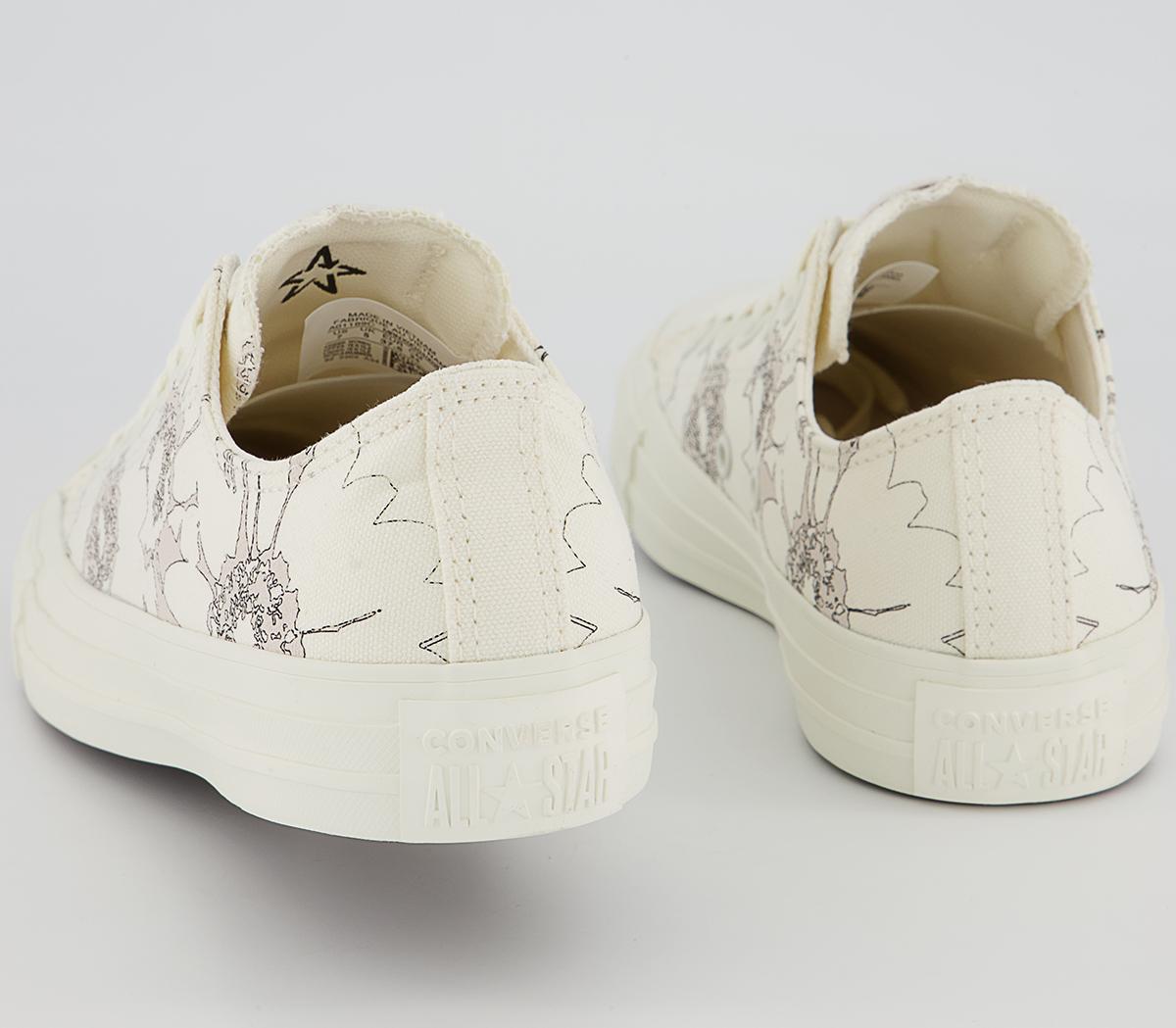 Converse Converse All Star Low Trainers Converse Converse All Star Low Trainers White Floral