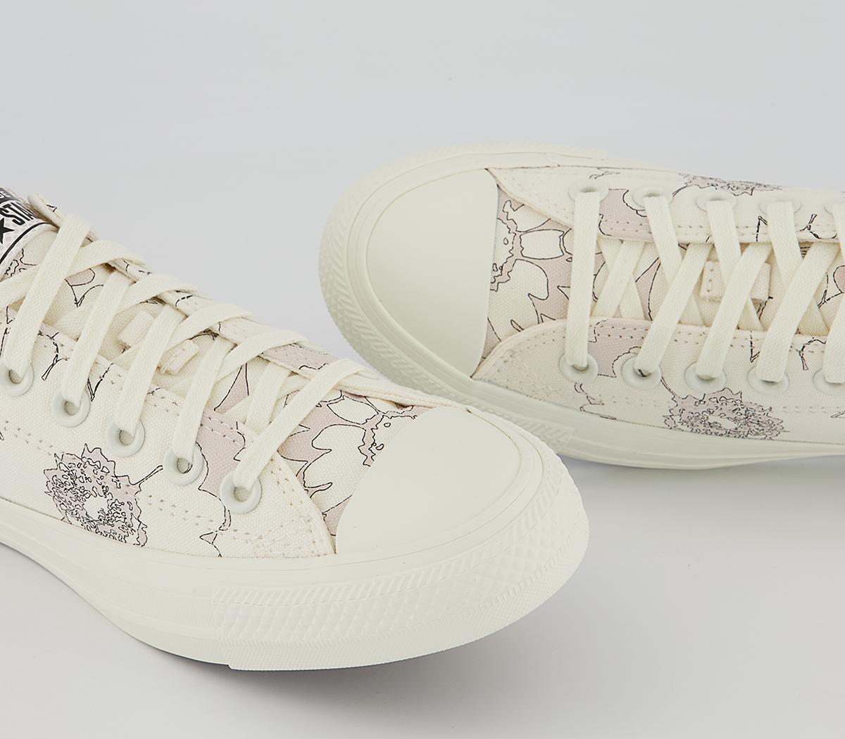Converse Converse All Star Low Trainers Converse Converse All Star Low Trainers White Floral