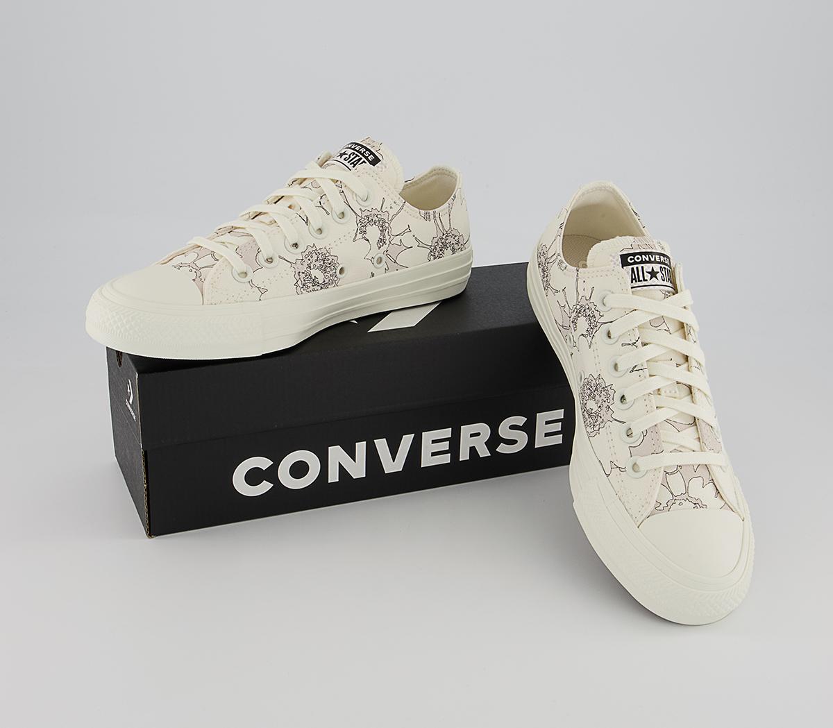 Converse Converse All Star Low Trainers Converse Converse All Star Low Trainers White Floral