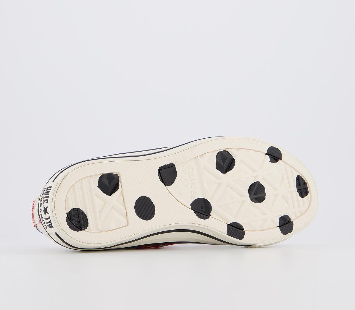 Converse Converse All Star Low Trainers Converse Converse All Star Low Trainers White Multi Egret Floral Exclusive