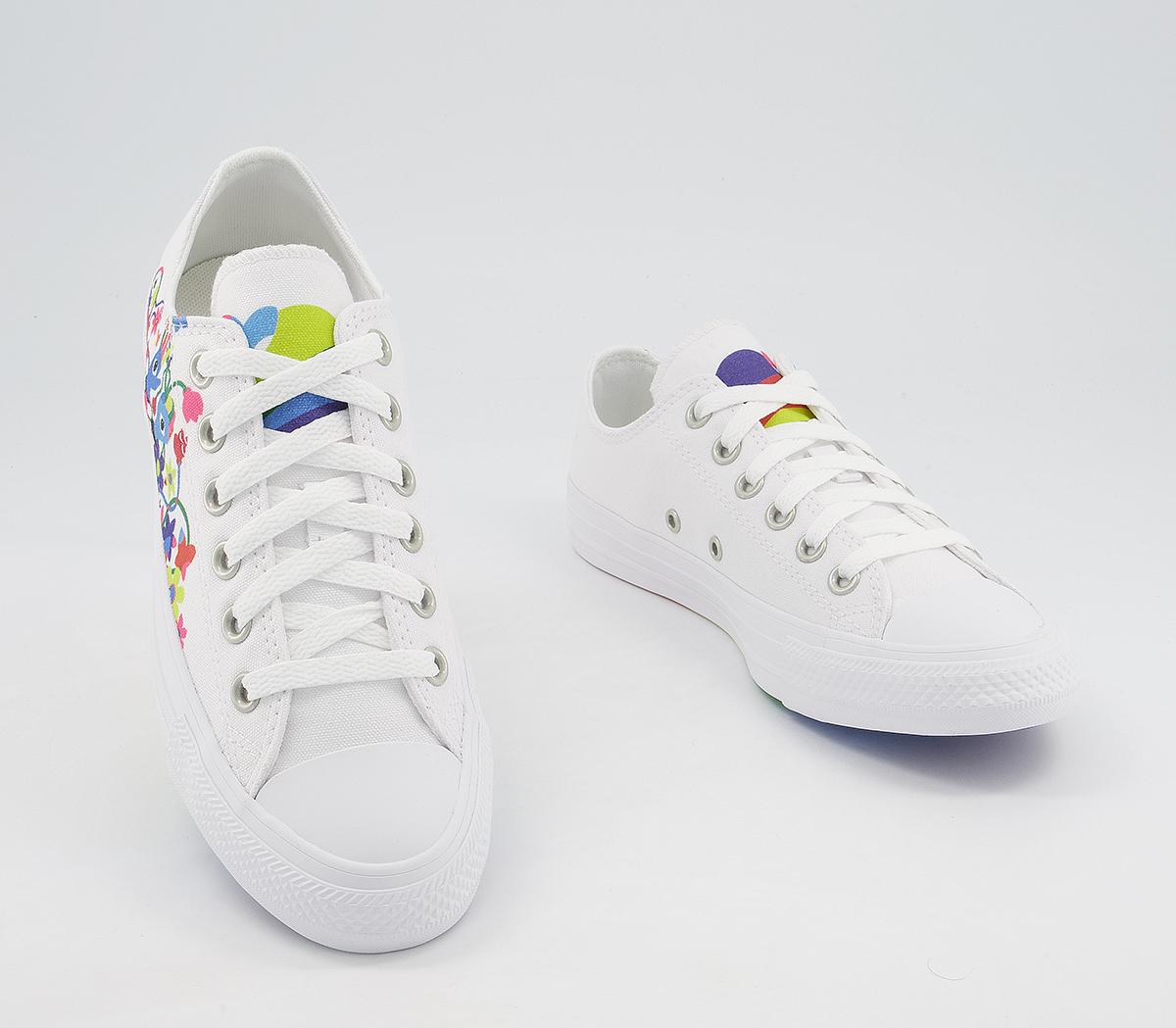 ConverseConverse All Star Low TrainersPride White Multi White