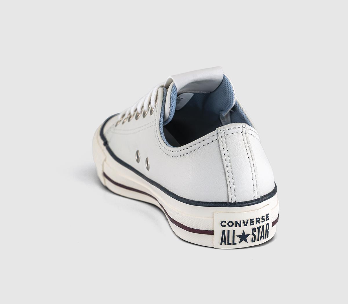 Converse Converse All Star Low Trainers White Converse Egret Deep