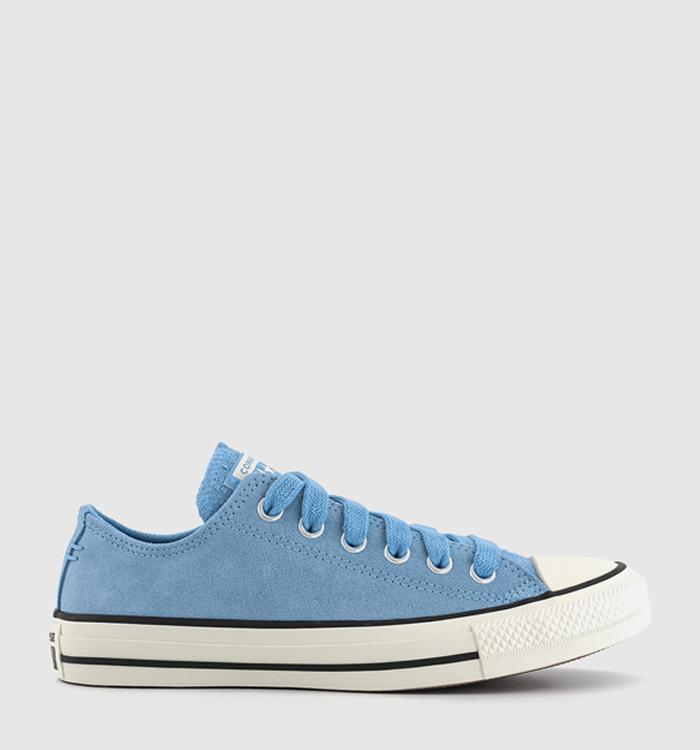 Converse Converse All Star Low Trainers Light Blue Egret Black