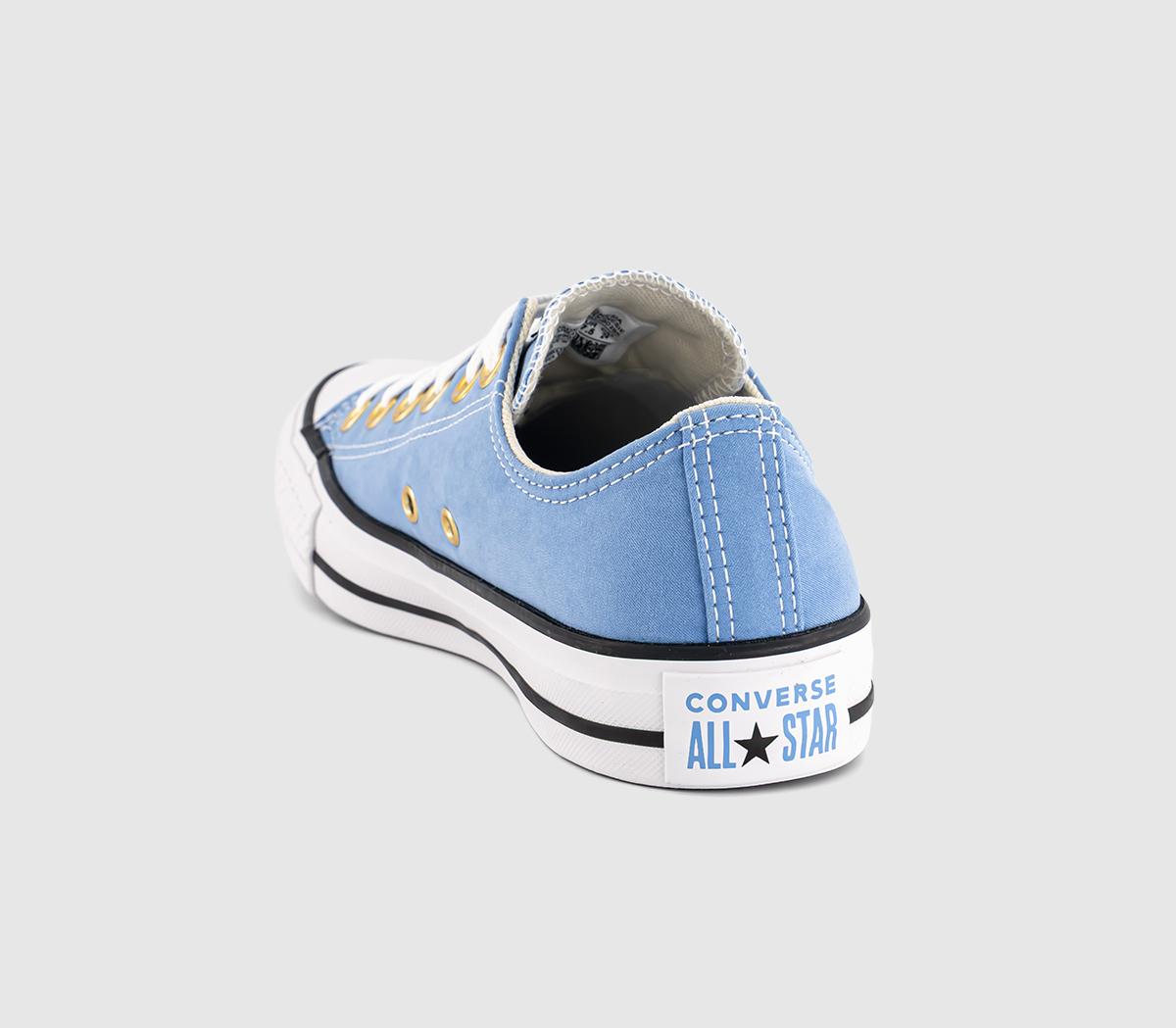 ConverseConverse All Star Low TrainersOpen Sky White Gold