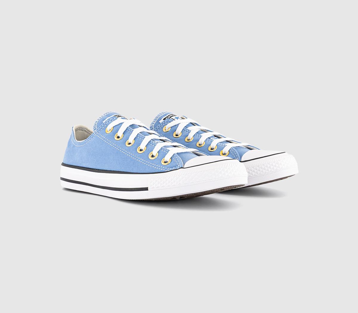 ConverseConverse All Star Low TrainersOpen Sky White Gold